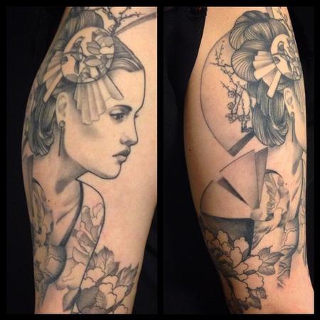 Tattoos - Ornamental Lady - 101664